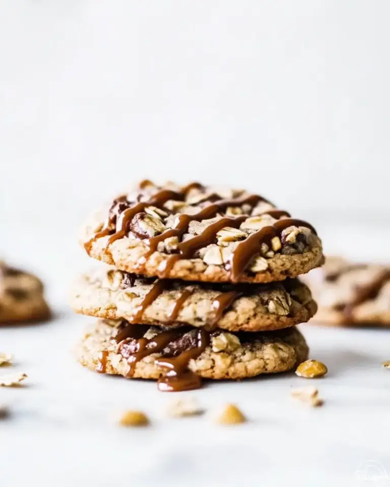 Caramel Oatmeal Cookies