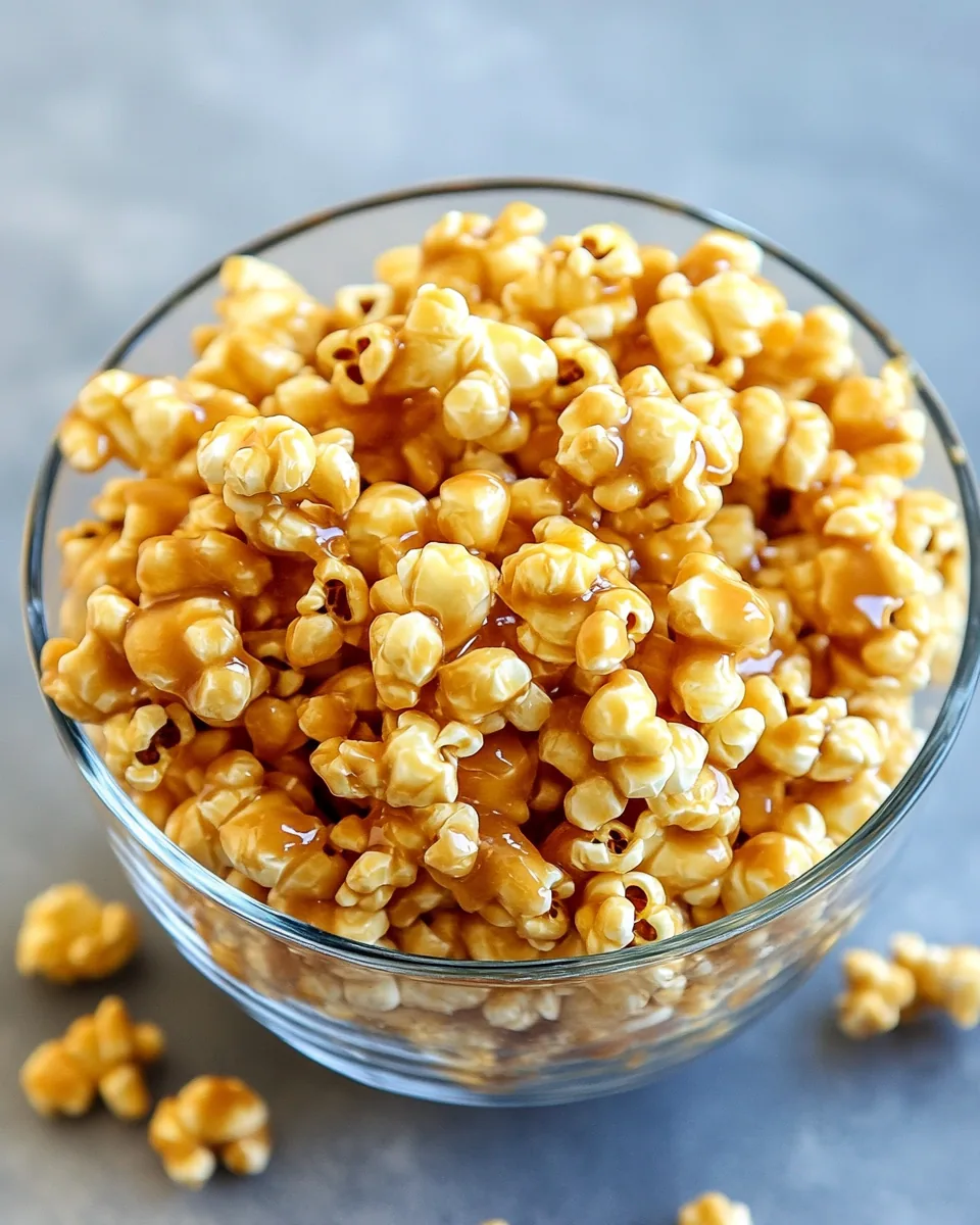 Caramel Popcorn