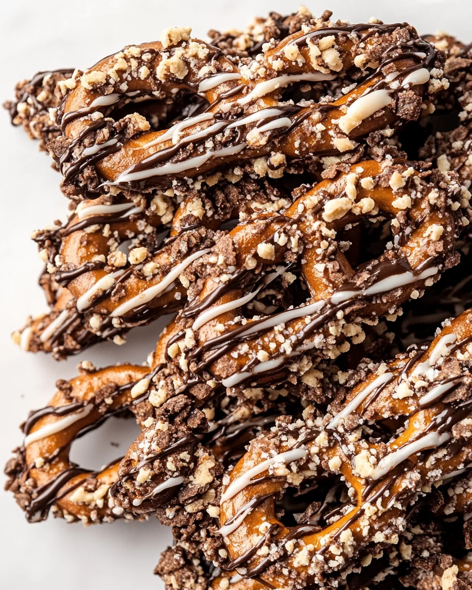 Caramel Pretzels