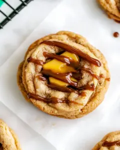 Caramel Stuffed Cookies