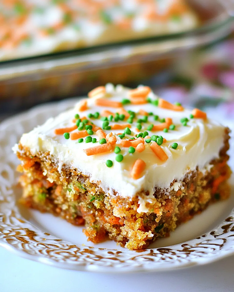 Carrot Cake Bars