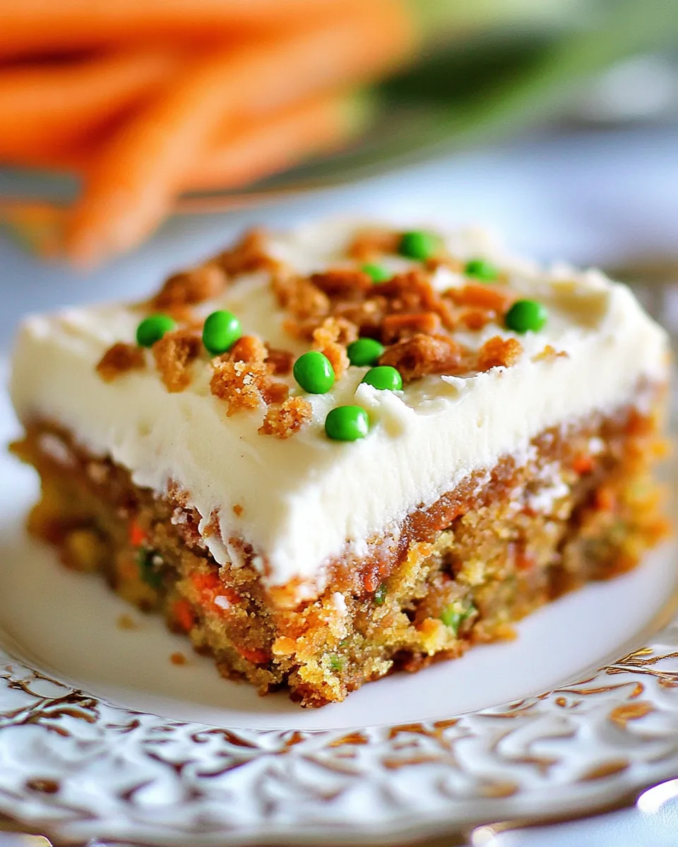 Carrot Cake Bars