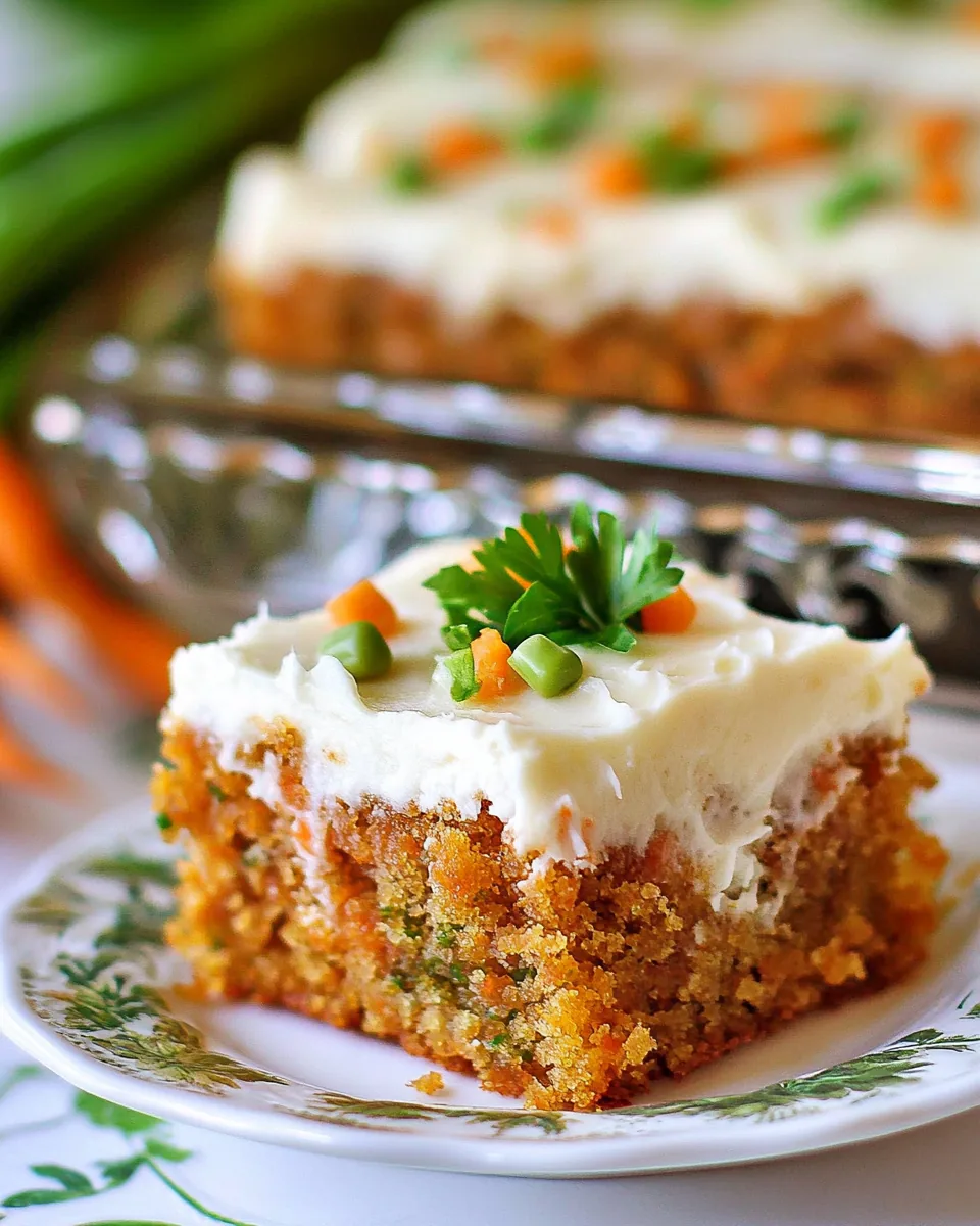 Carrot Cake Bars