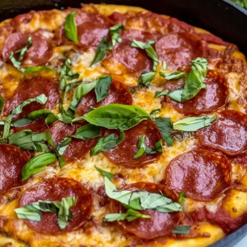 Cast Iron Skillet Pizza