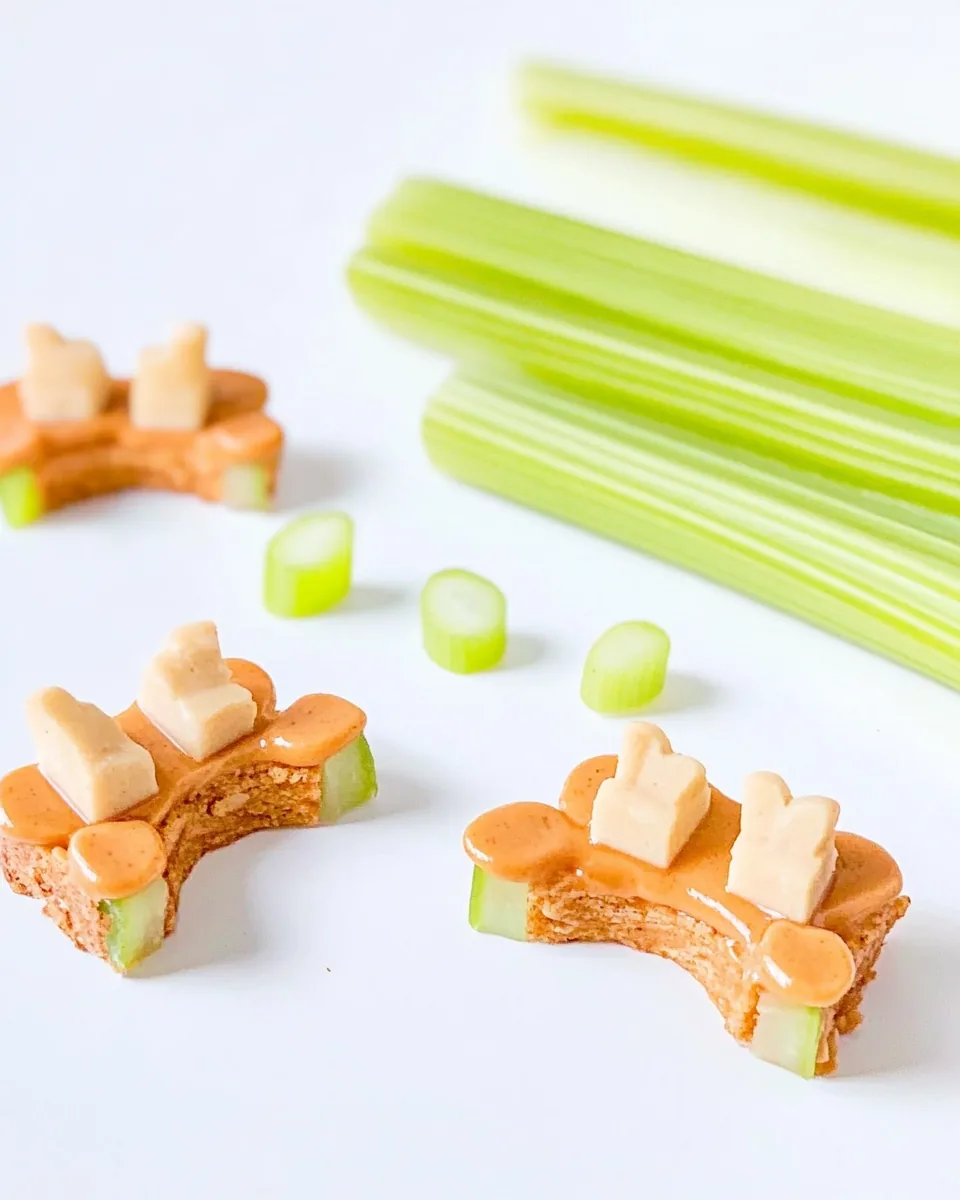 Celery and Peanut Butter Butterflies