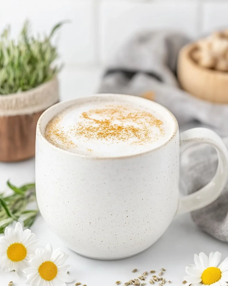 Chamomile Latte