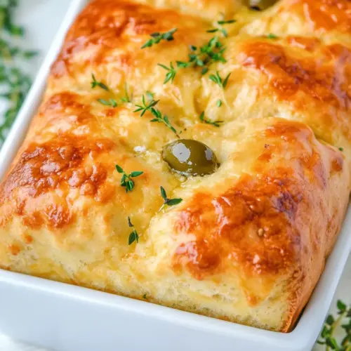 Cheddar Olive Thyme Bread