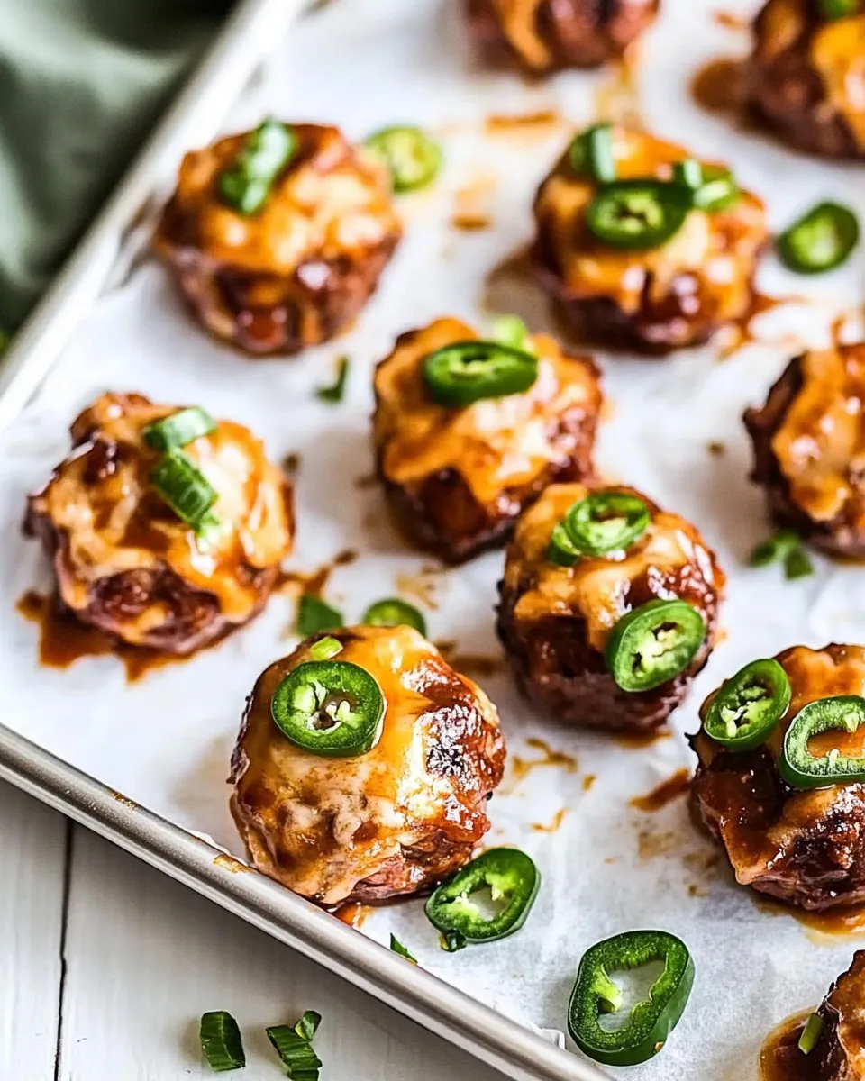Cheesy BBQ Brisket Bites