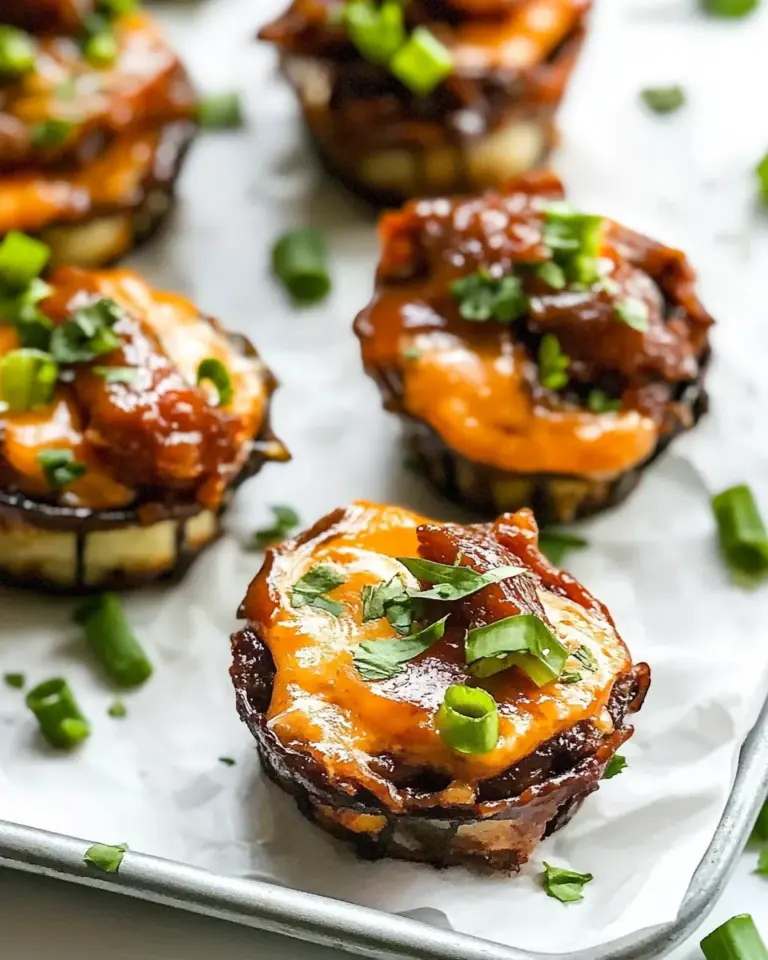 Cheesy BBQ Brisket Bites