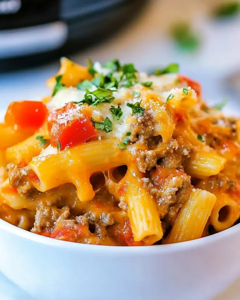 Cheesy Instant Pot Taco Pasta