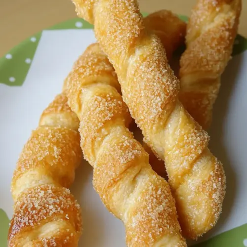 Cheesy Pizza Dough Twists