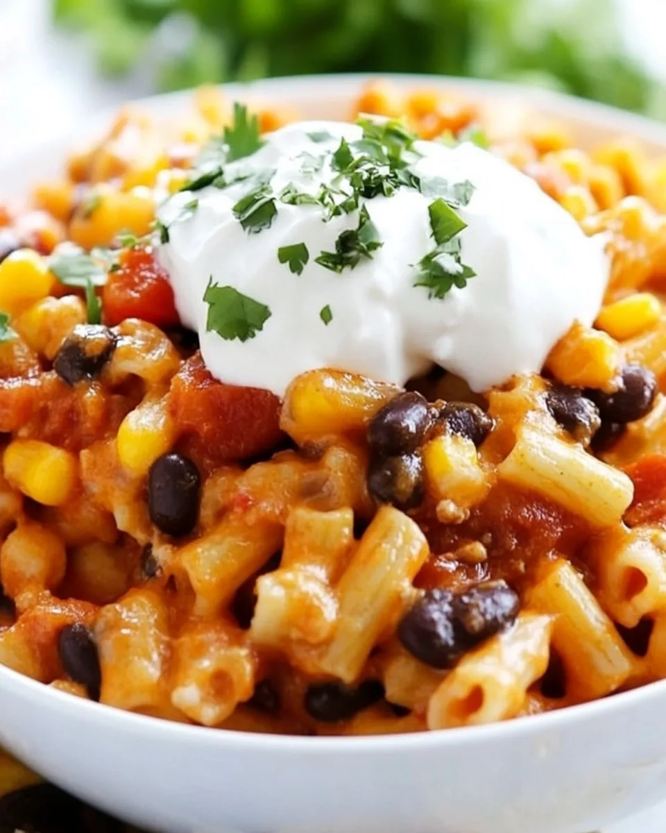 Cheesy Taco Pasta