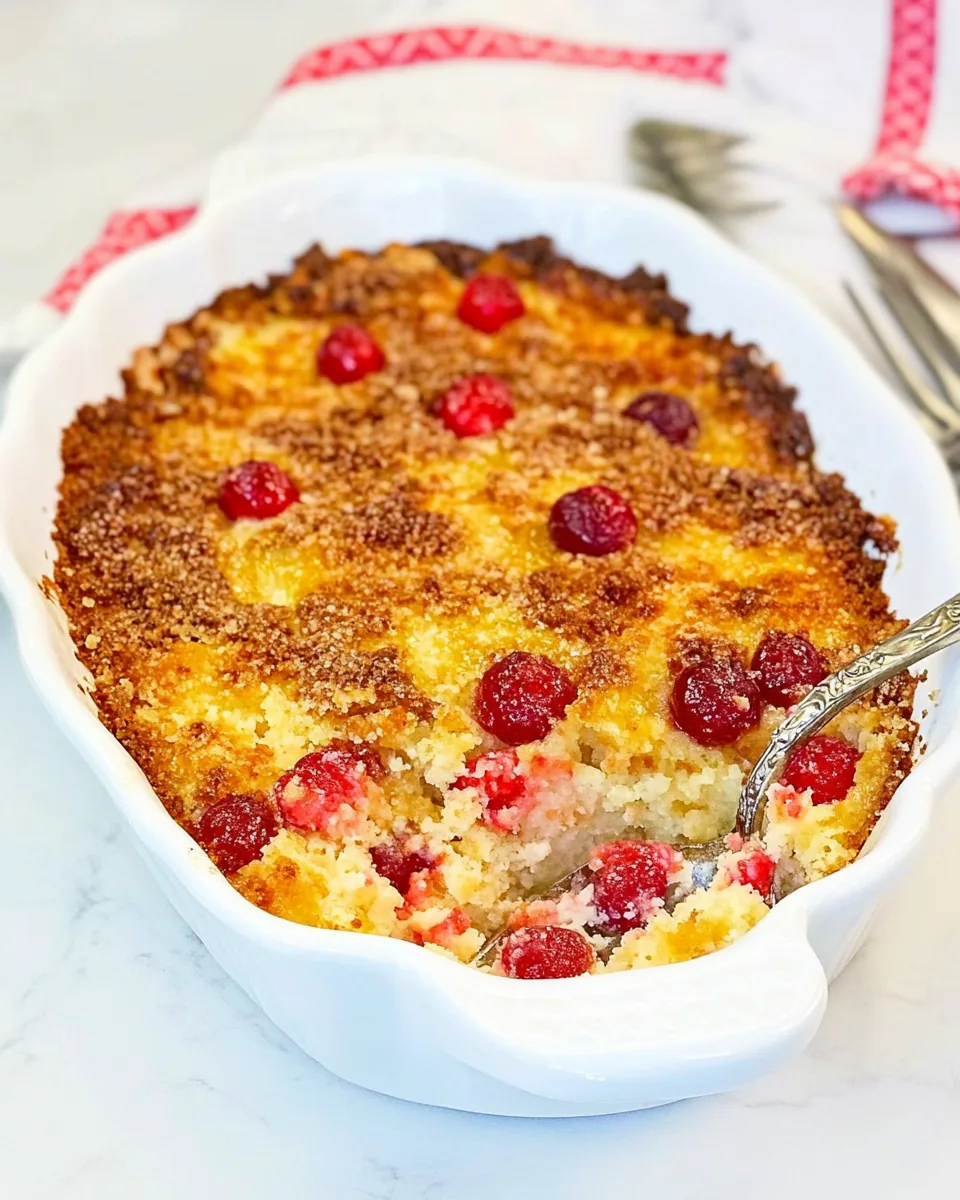 Cherry Pineapple Dump Cake