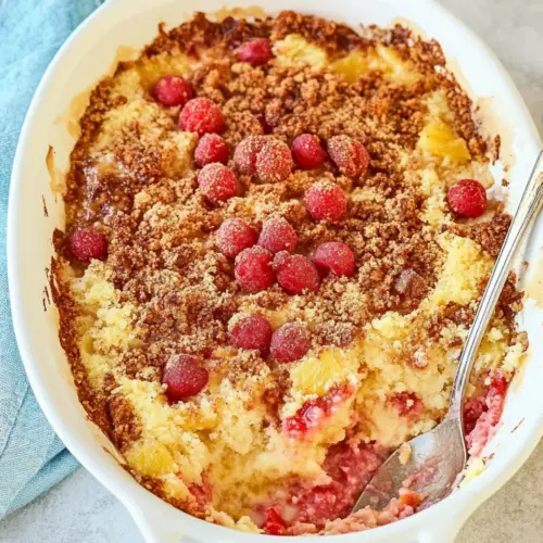 Cherry Pineapple Dump Cake