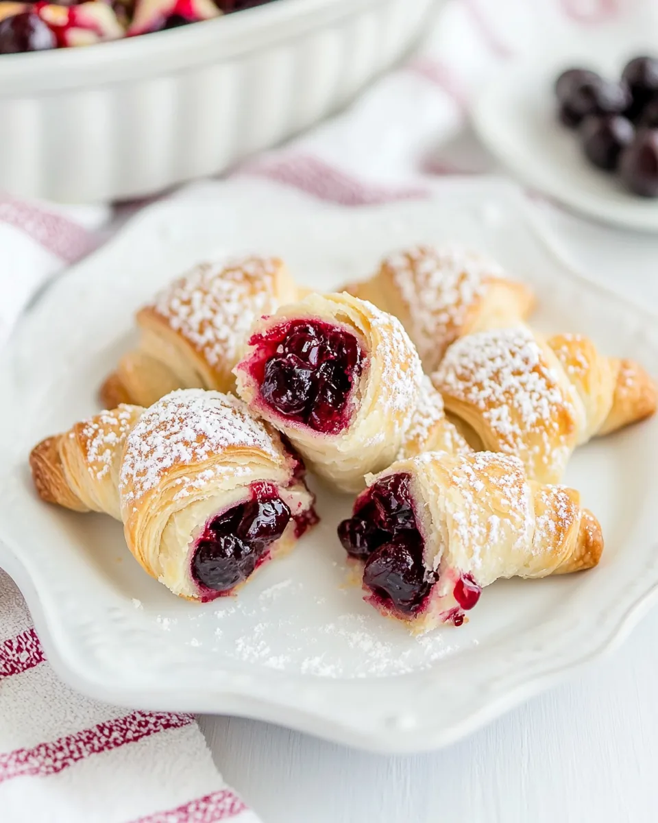 Cherry Rugelach