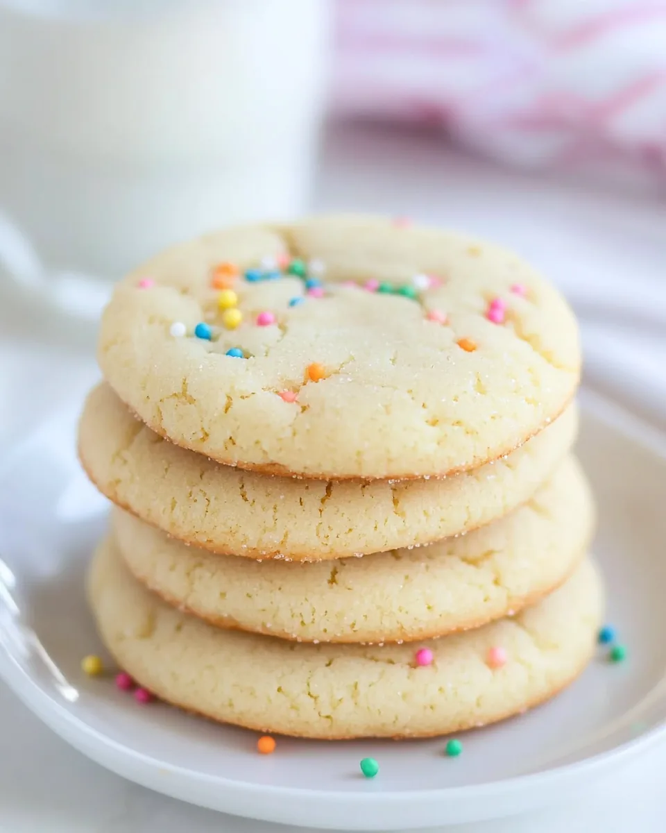 Chewy Sugar Cookies