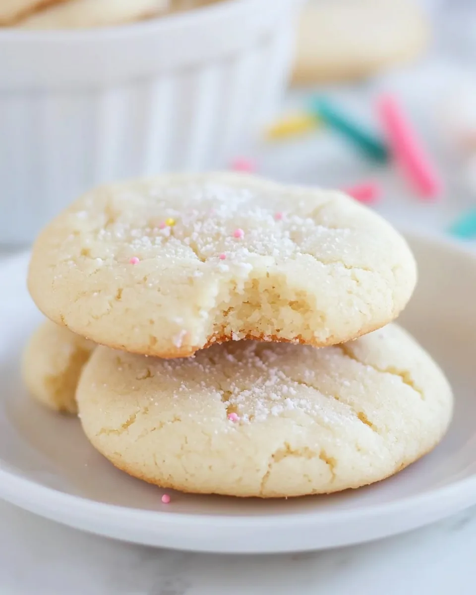 Chewy Sugar Cookies