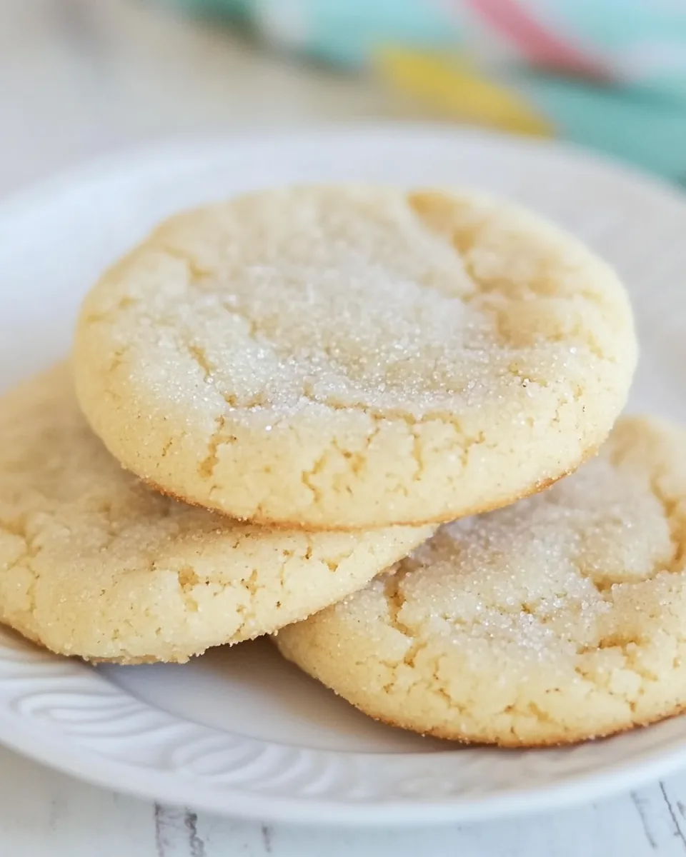 Chewy Sugar Cookies