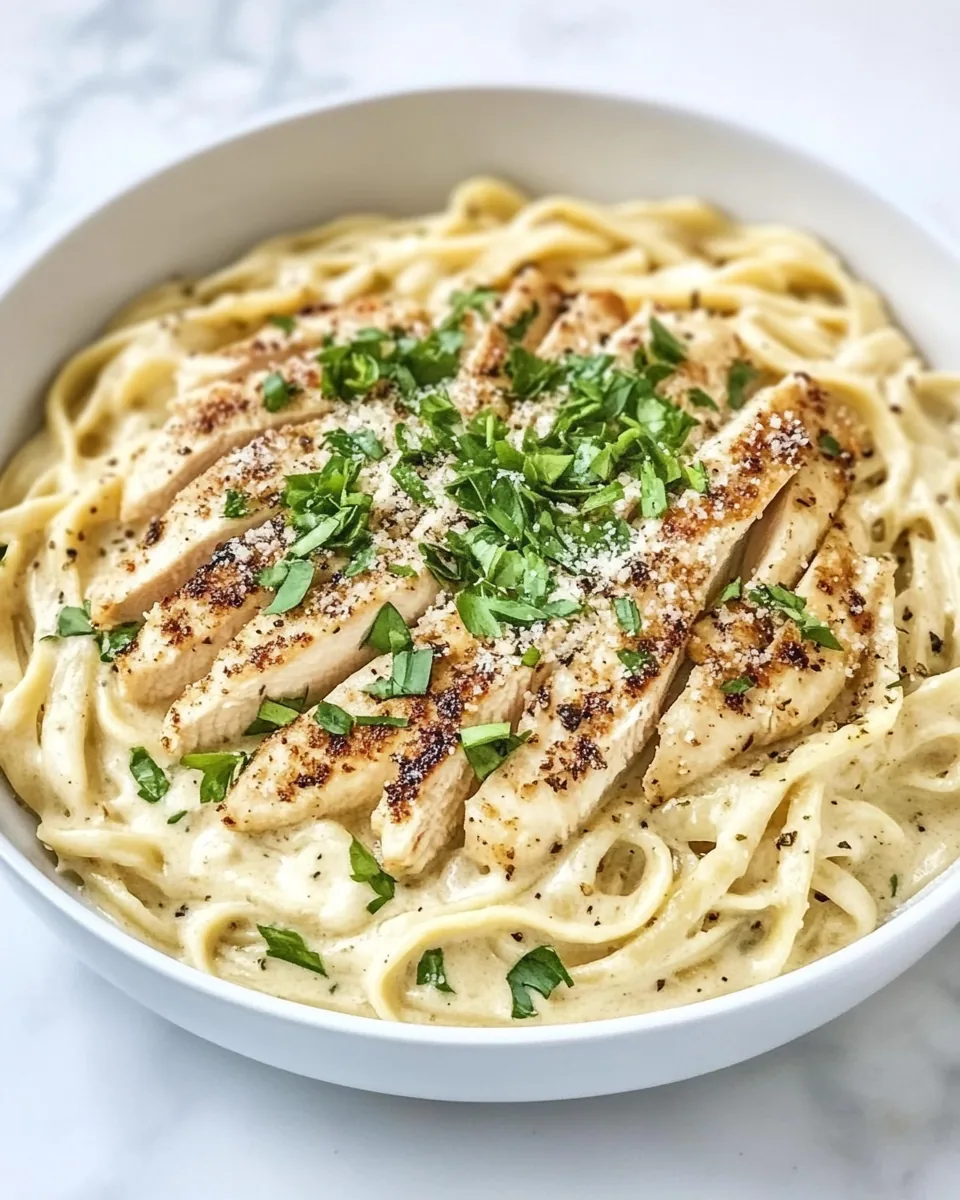 Chicken Alfredo