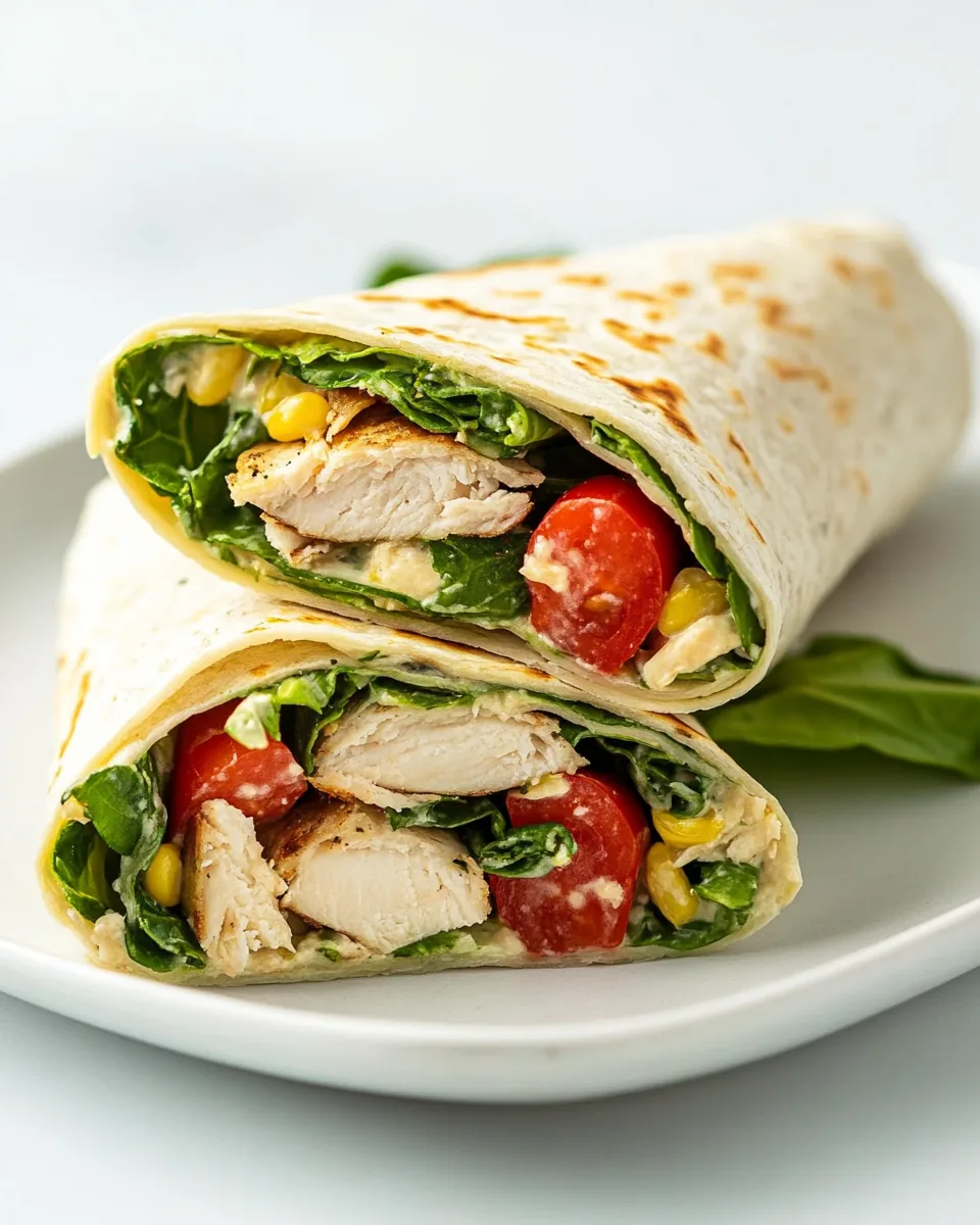 Chicken Caesar Wrap