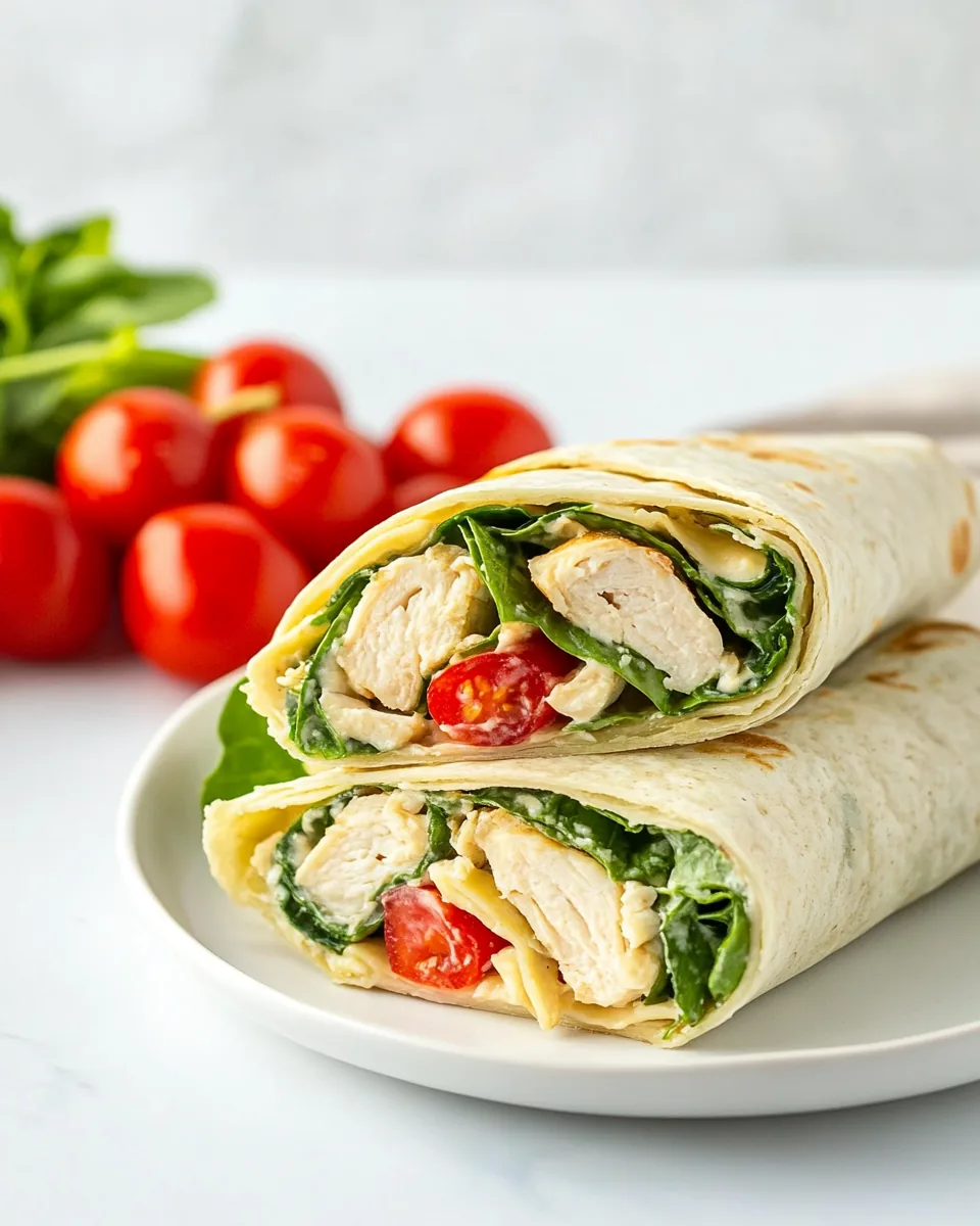 Chicken Caesar Wrap