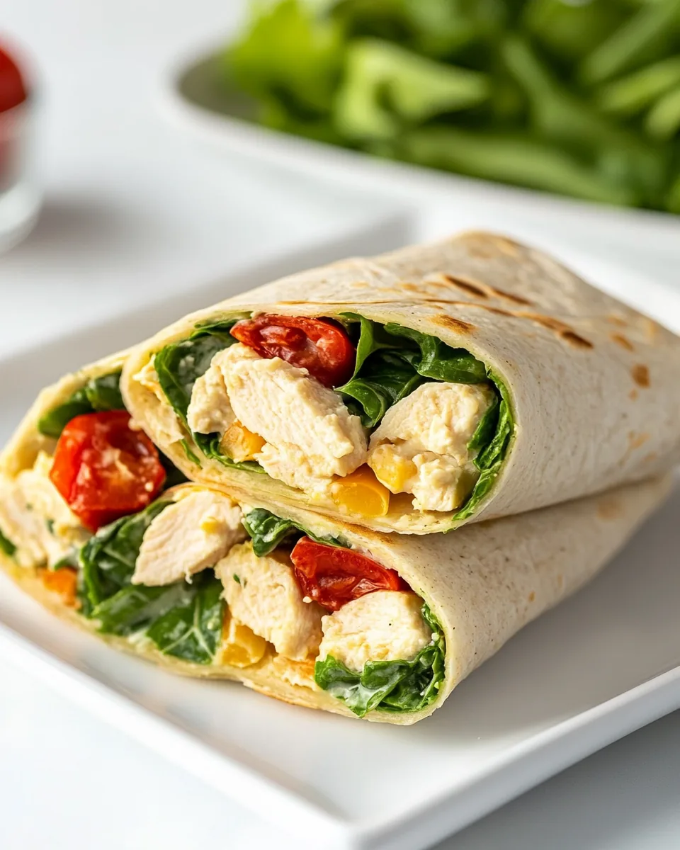 Chicken Caesar Wrap