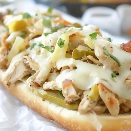 Chicken Cheesesteaks