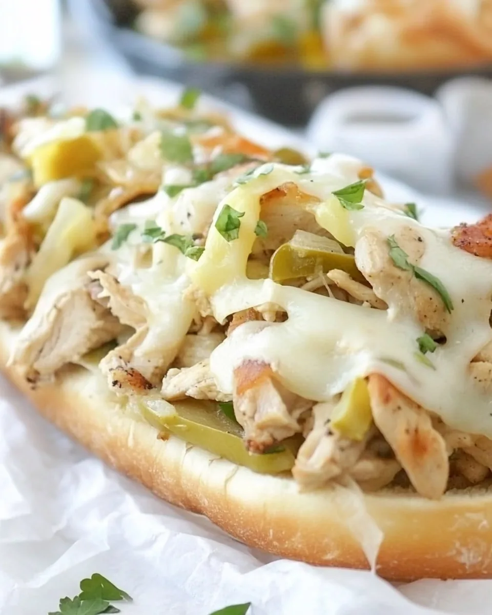 Chicken Cheesesteaks