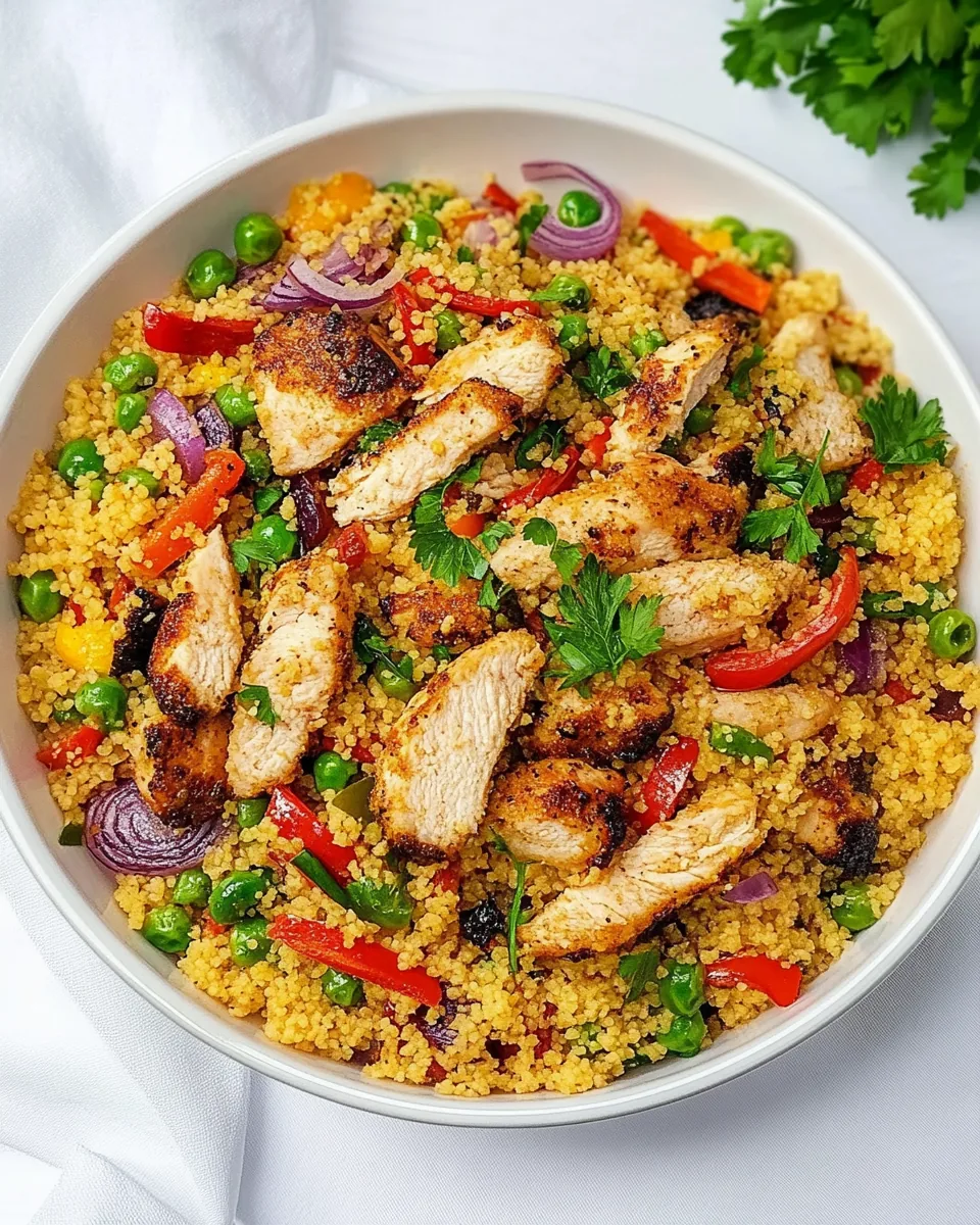 Chicken Couscous