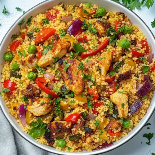 Chicken Couscous