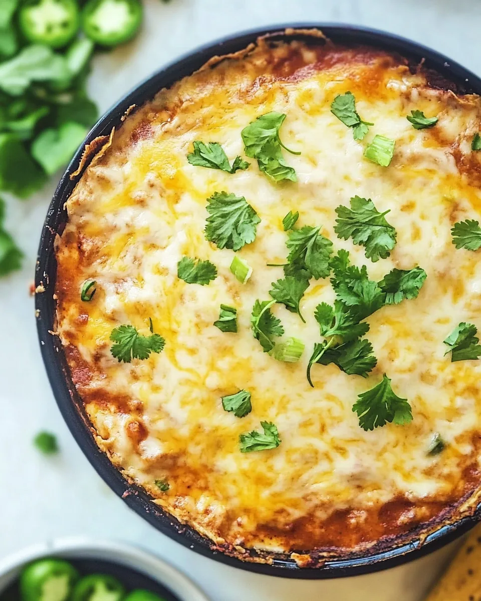 Chicken Enchilada Dip