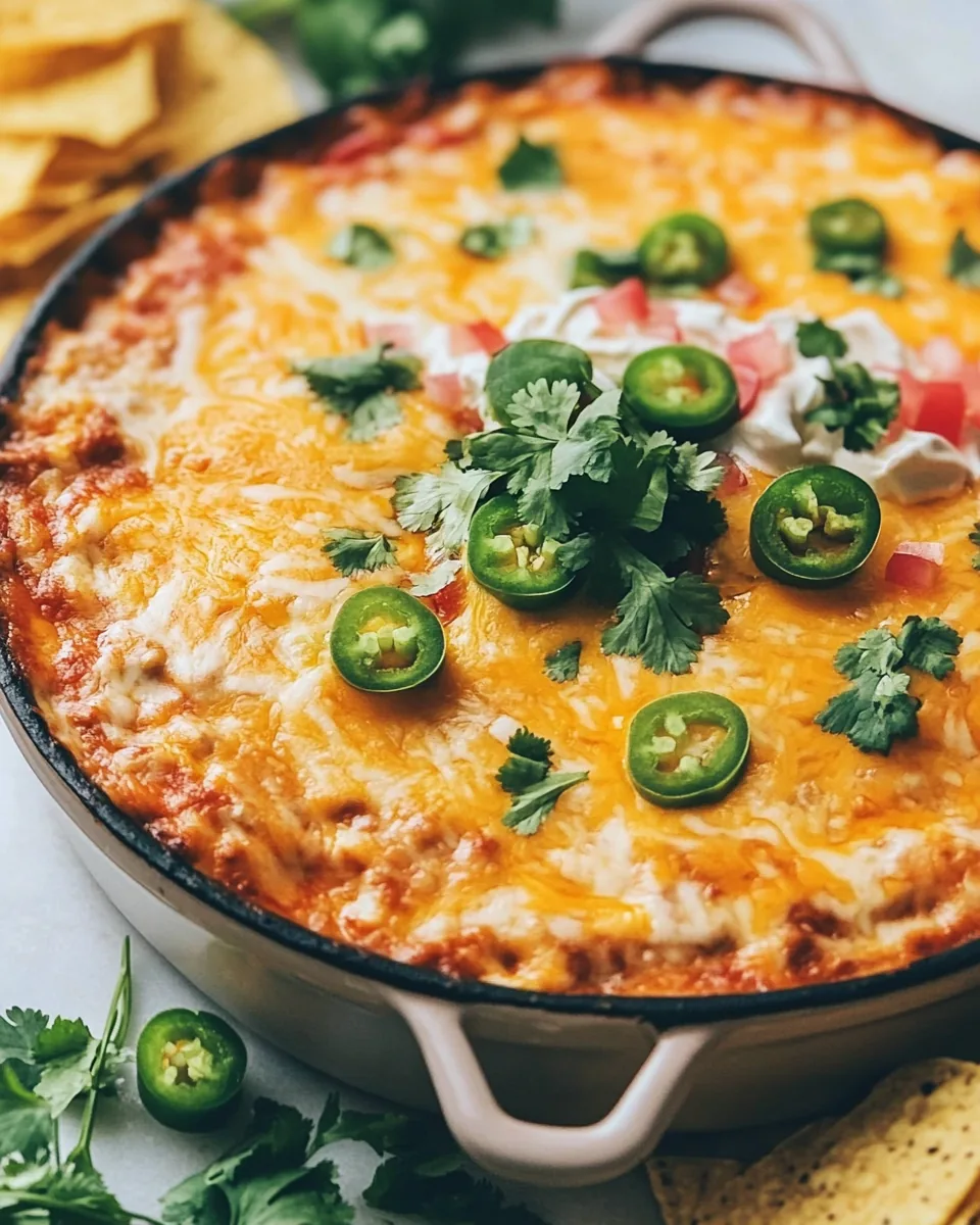 Chicken Enchilada Dip