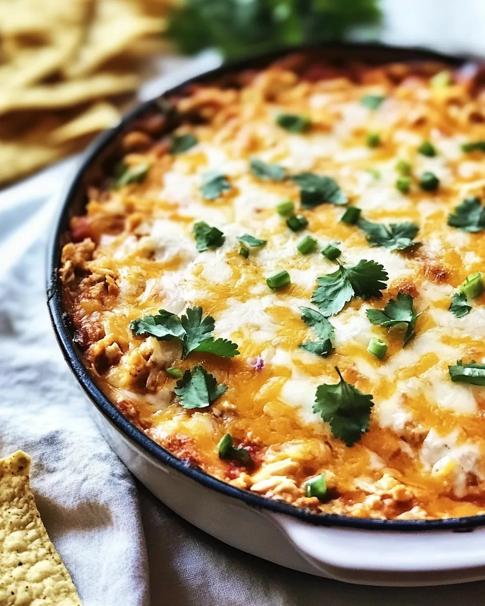 Chicken Enchilada Dip