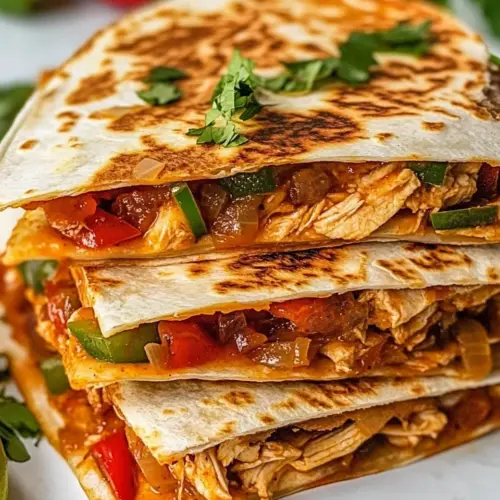 Chicken Fajita Quesadillas