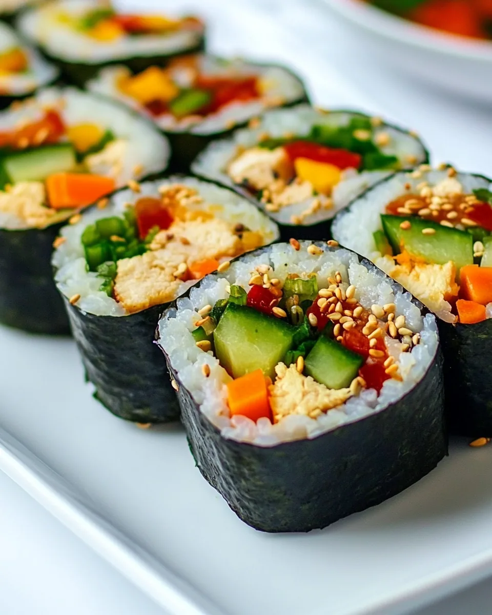 Chicken Kimbap