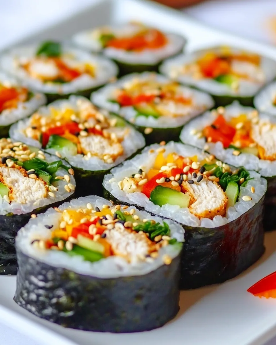 Chicken Kimbap