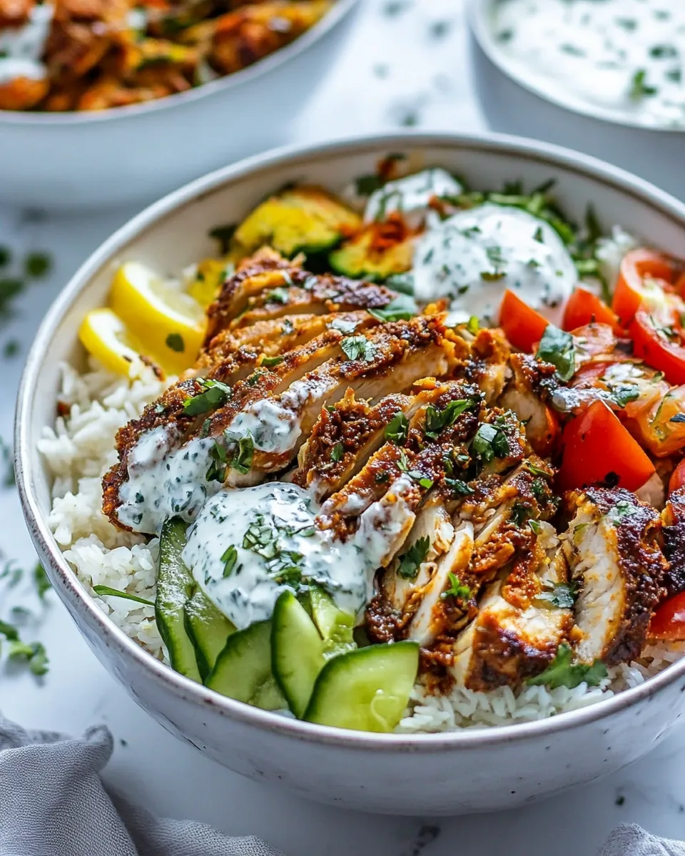 Chicken Shawarma Bowl