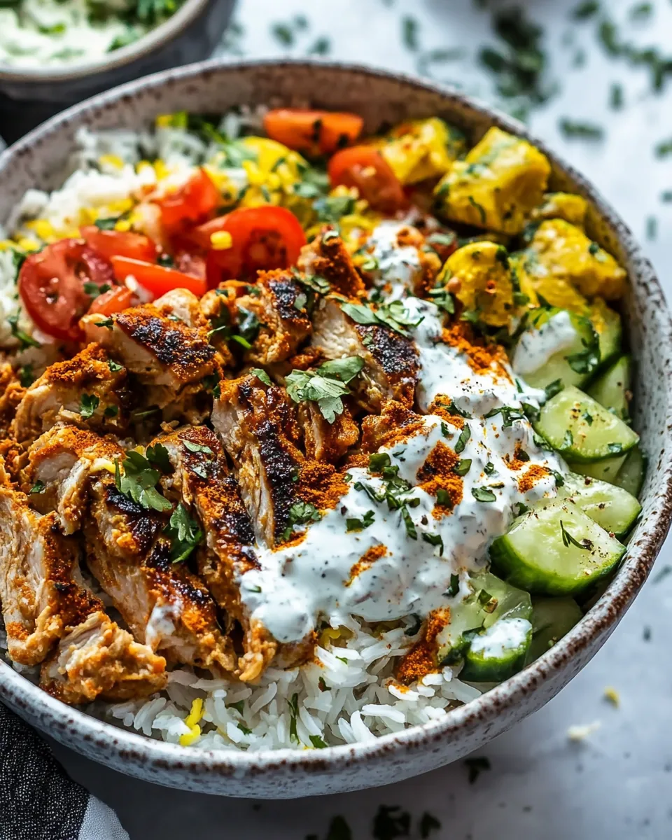 Chicken Shawarma Bowl