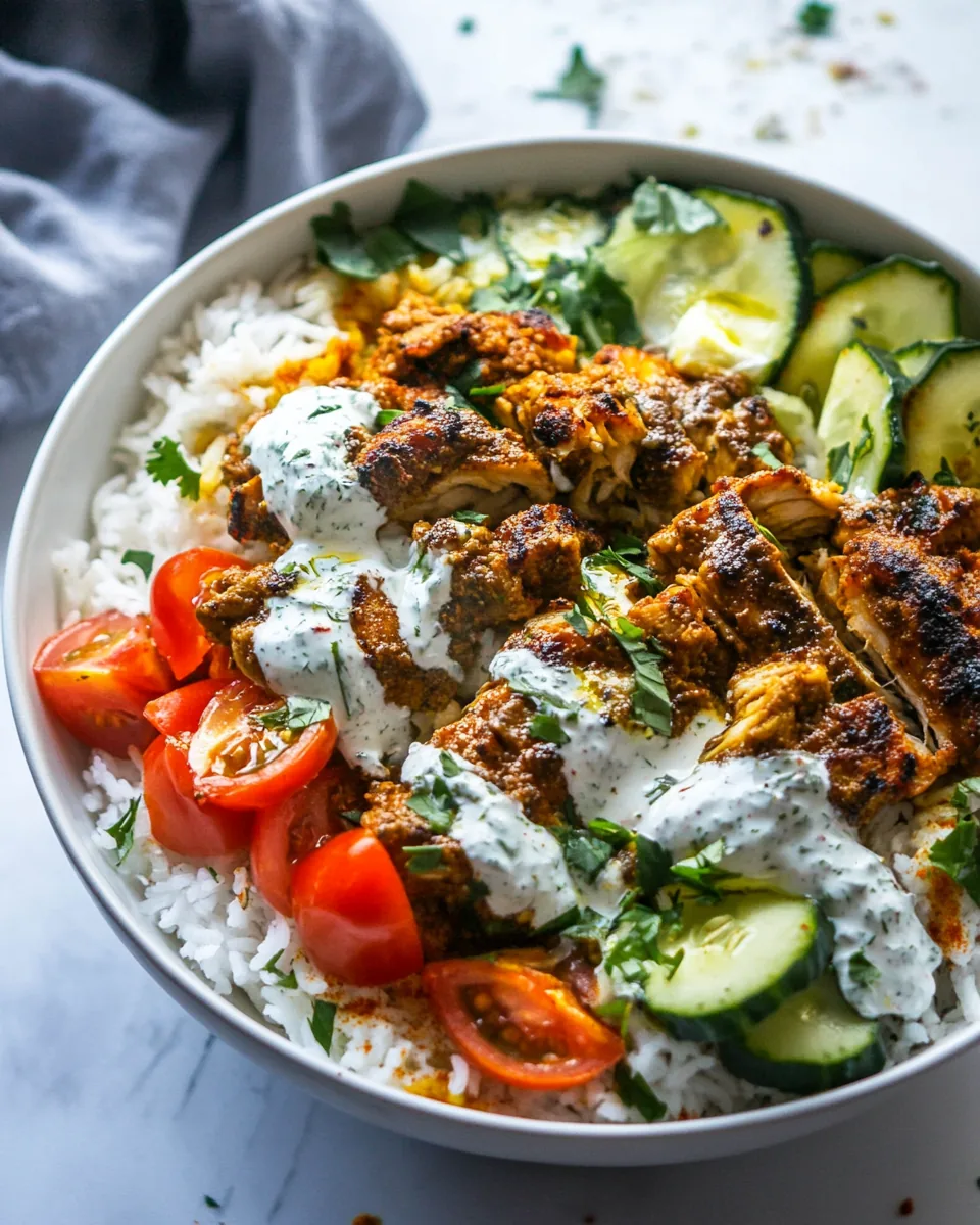 Chicken Shawarma Bowl
