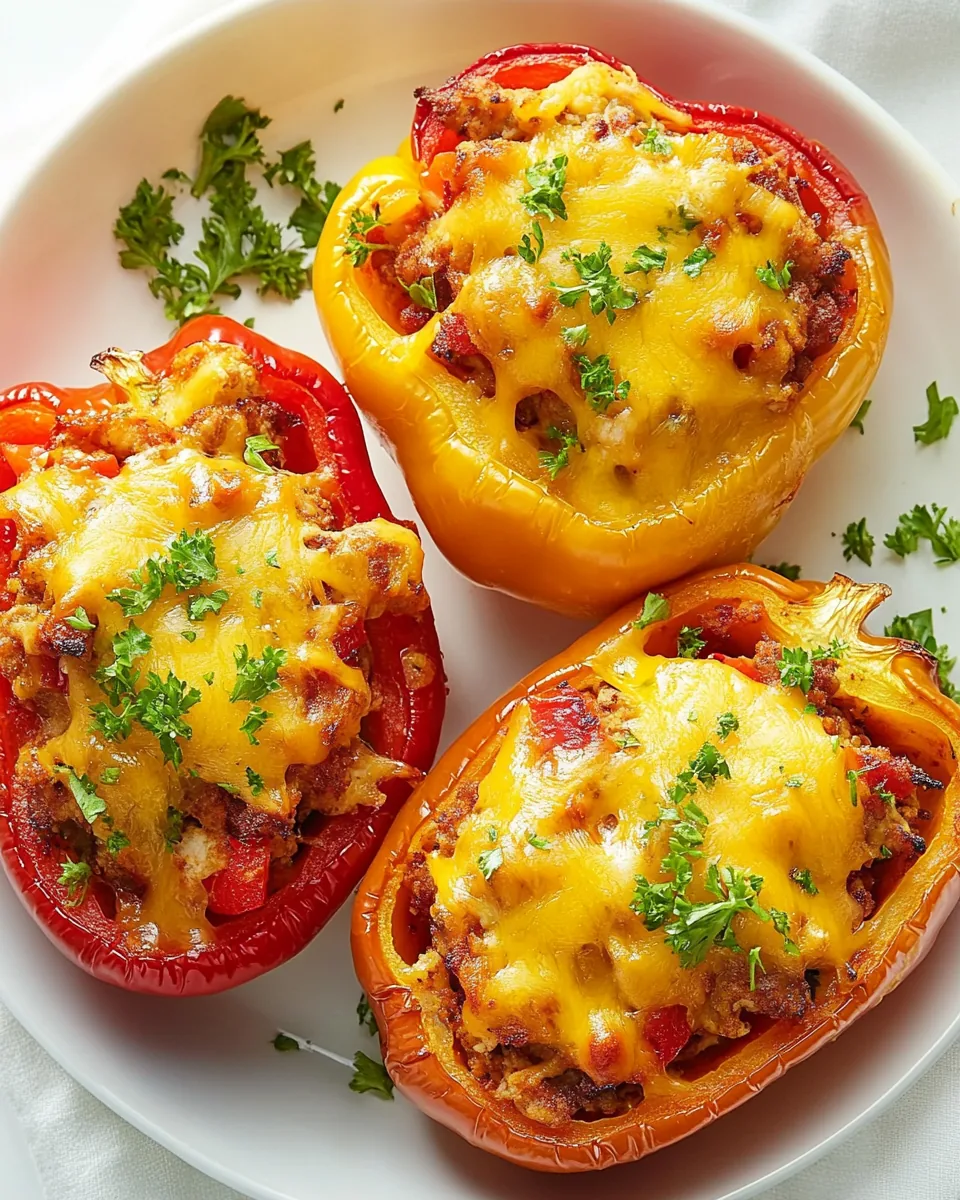 Chicken Stuffed Peppers