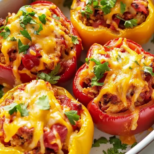 Chicken Stuffed Peppers