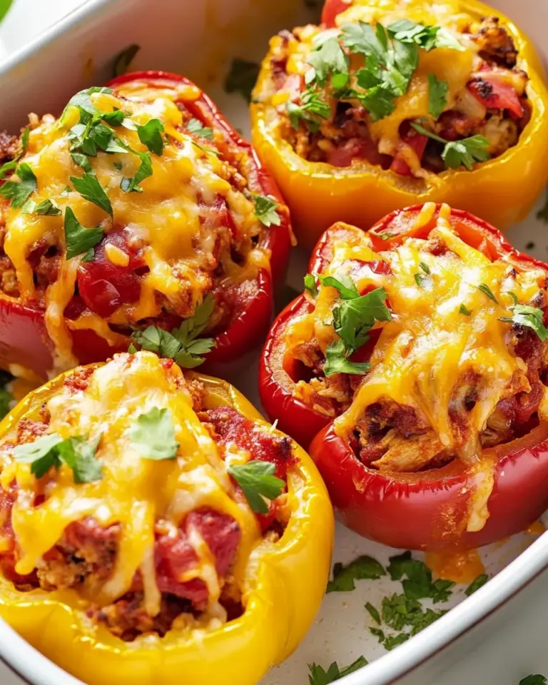 Chicken Stuffed Peppers