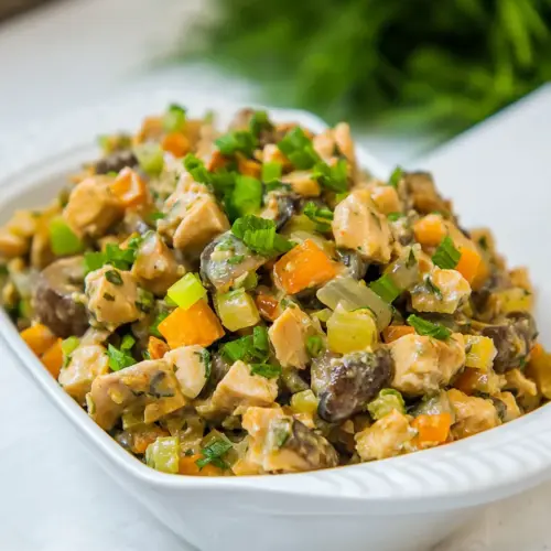Chicken and Mushroom Wedding Salad