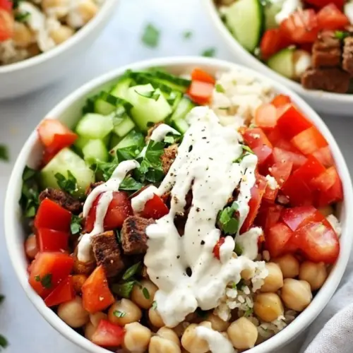 Chickpea Shawarma Bowls