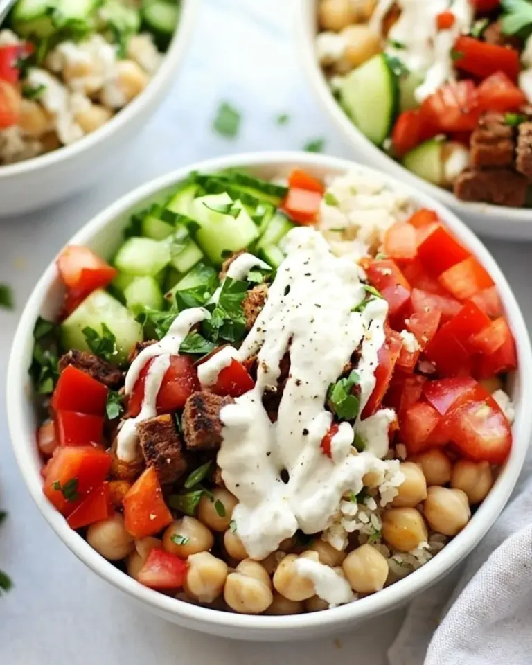 Chickpea Shawarma Bowls