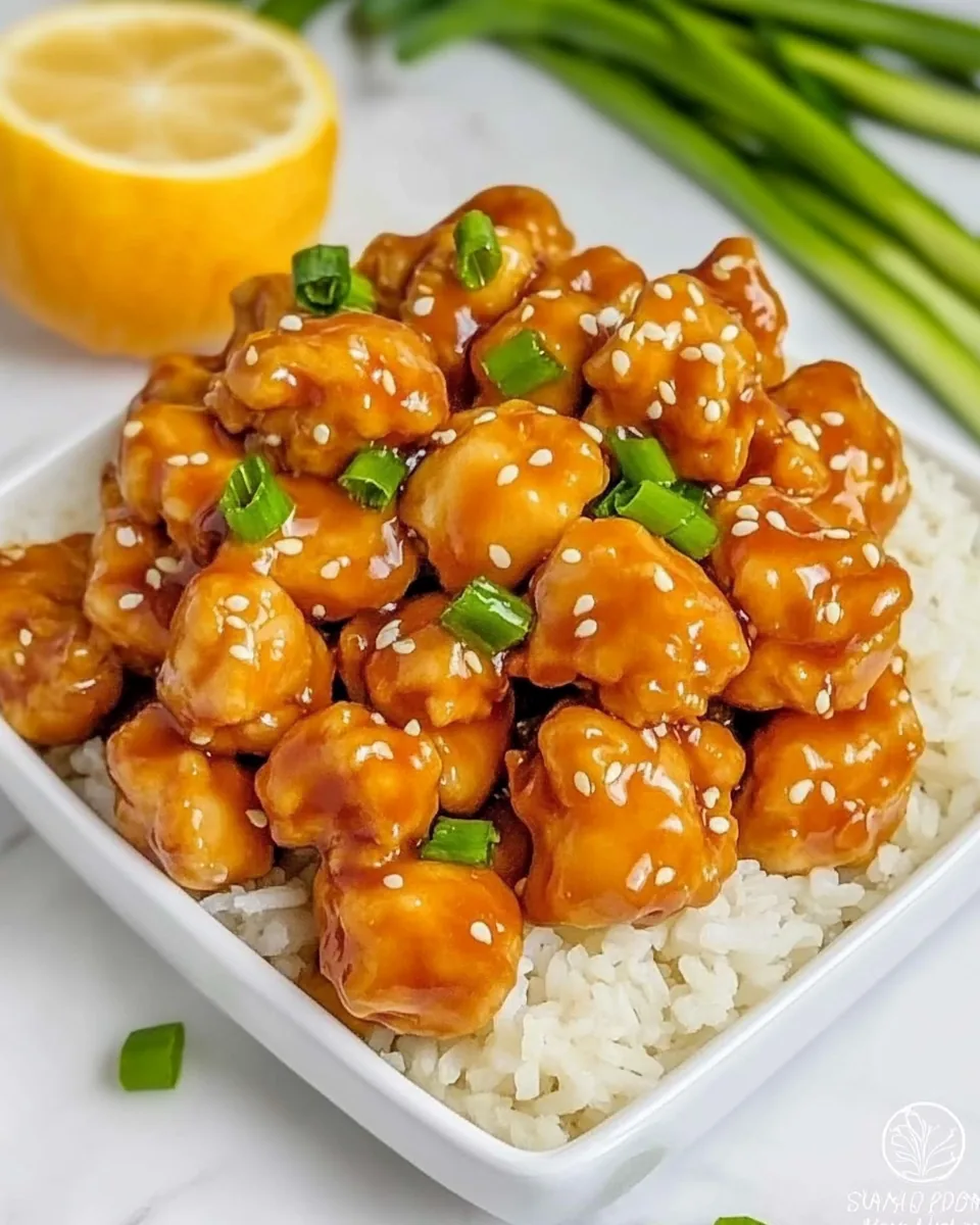 Chinese Lemon Chicken