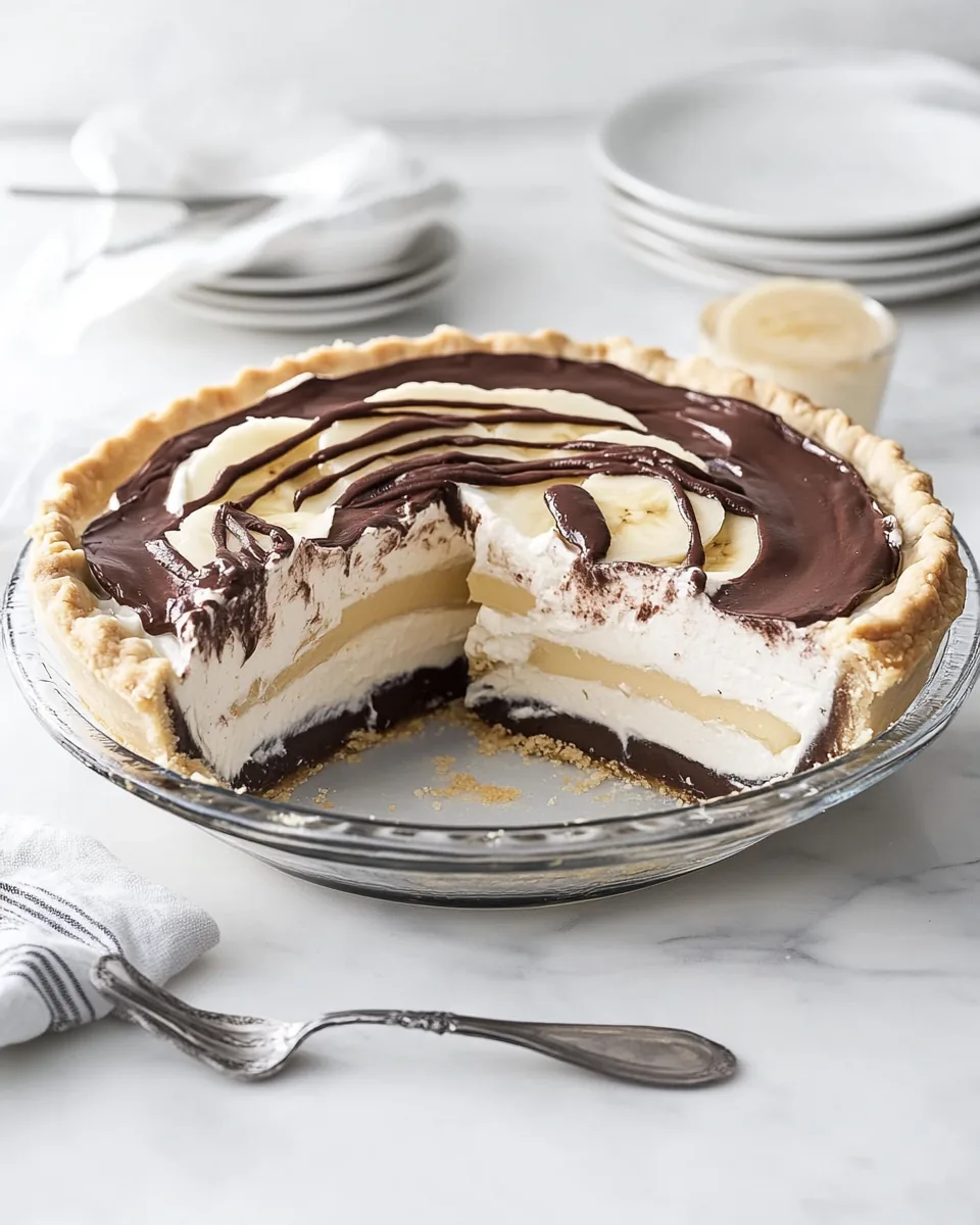 Chocolate Banana Cream Pie