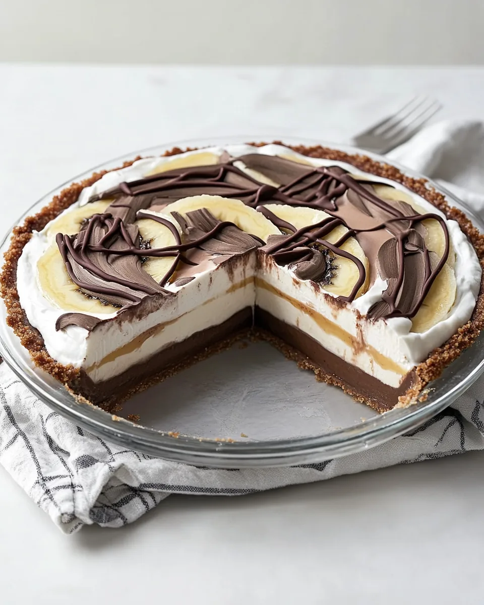 Chocolate Banana Cream Pie