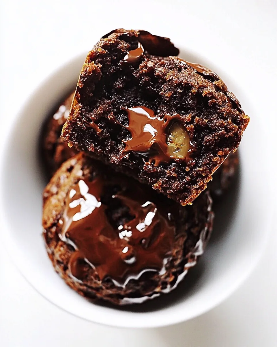Chocolate Banana Muffins