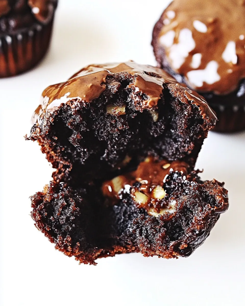 Chocolate Banana Muffins